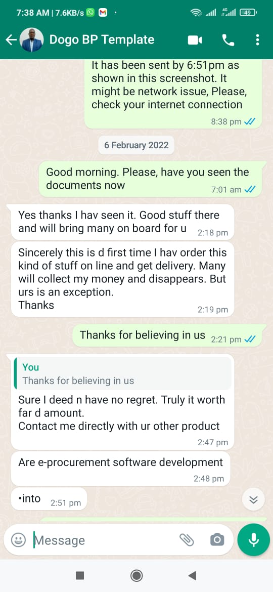 Customer review 4